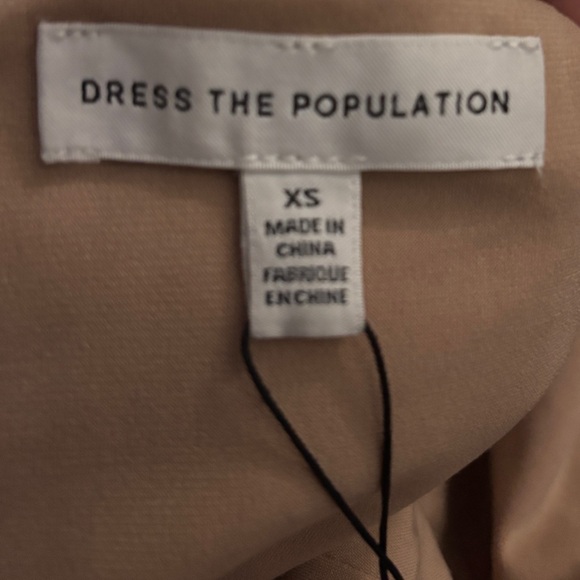 Dress the Population Gold Sequin Maxi Dress - Picture 5 of 9